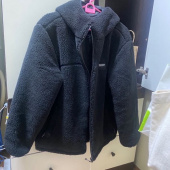 커버낫(COVERNAT) REVERSIBLE FLEECE WARM UP JACKET GRAY PINK 후기