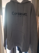 커버낫(COVERNAT) 어센틱 로고 후디 네이비 후기