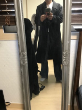 쿠어(COOR) 울 트렌치 코트 (베이지) 후기
