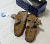 버켄스탁(BIRKENSTOCK) 아리조나 SFB 타우페 951301 후기
