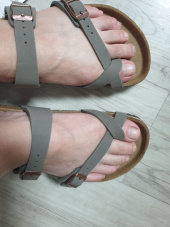 버켄스탁(BIRKENSTOCK) 마야리 스톤 071071 후기