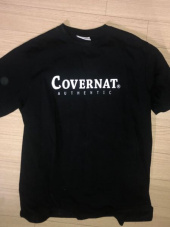 커버낫(COVERNAT) S/S AUTHENTIC LOGO TEE WHITE 후기