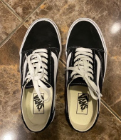 반스(VANS) 올드스쿨 뮬 - 블랙/트루화이트/ VN0A3MUS6BT1 후기