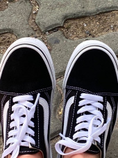 반스(VANS) 올드스쿨 뮬 - 블랙/트루화이트/ VN0A3MUS6BT1 후기