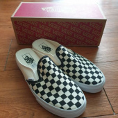 반스(VANS) 클래식 슬립온 뮬 - (체커보드) 블랙/화이트/ VN0004KTEO11 후기