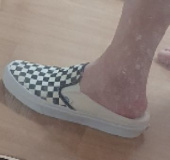 반스(VANS) 클래식 슬립온 뮬 - (체커보드) 레이싱 레드:화이트 / VN0004KTTLF1 후기