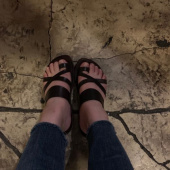 예루살렘 샌들(JERUSALEM SANDALS) NO.8 THE GOOD SHEPHERD_BROWN 후기