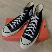 컨버스(CONVERSE) 척 70 클래식 블랙 162050C 후기
