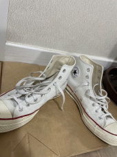 컨버스(CONVERSE) 척 70 빈티지 캔버스 화이트 162056C 후기