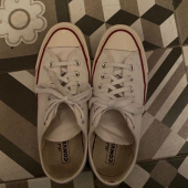 컨버스(CONVERSE) 척 70 빈티지 캔버스 미드나잇클로버 168513C 후기