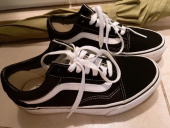 반스(VANS) 올드스쿨 플랫폼 - 블랙 / VN0A3B3UY281 후기