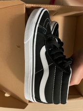 반스(VANS) 스케이트 미드 리이슈 - 블랙 / VN0A391F6BT1 후기