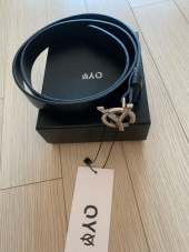 오와이(OY) LOGO LEATHER BELT 후기