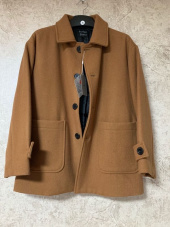 라퍼지스토어(LAFUDGESTORE) (Unisex)울 리치 오버 하프 코트_Brown Check 후기