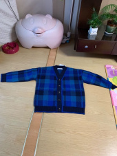 블론드나인(BLOND9) Check Knit Cardigan 후기
