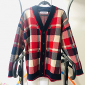 블론드나인(BLOND9) Check Knit Cardigan 후기