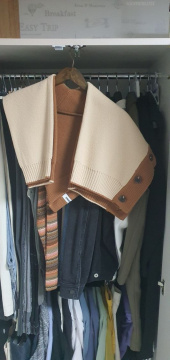 블론드나인(BLOND9) Half Half Knit Cardigan 후기