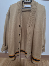 블론드나인(BLOND9) Three Lines Knit Cardigan 후기