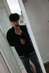 블론드나인(BLOND9) Three Lines Knit Cardigan 후기