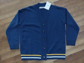 블론드나인(BLOND9) Two Lines Color Knit Cardigan 후기