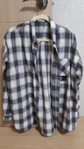 쟈니웨스트(JHONNY WEST) Wooltan Check Shirts (Cream) 후기
