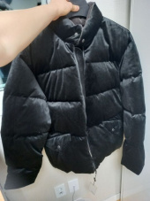 프리즘웍스(FRIZMWORKS) VELVET GOOSE DOWN JUMPER _ LIGHT GRAY 후기