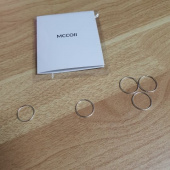 멕코이(MCCOII) Basic ring (5set) 후기