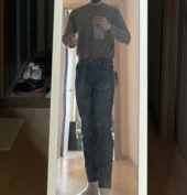 86로드(86ROAD) 1831 Lapis Stone Washing Jeans / 슬림핏(무릎 / 밑단 컷팅) 후기