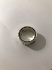 구찌(GUCCI) YBC455318001 455318실버 고스트링 해골반지 후기