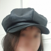 마네스(MANES) 물랭 페이크 레더 뉴스보이캡 (2color) 후기