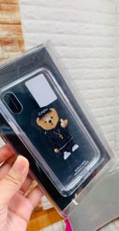 스티그마(STIGMA) PHONE CASE COMPTON BEAR CLEAR iPHONE Xs / Xs MAX / Xr 후기