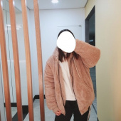 에인트크랙(Ain't crack) 보아털 후드집업 네이비 후기