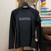 배럴(BARREL) 우먼 이브 래쉬가드 블랙 (BW5WRGT009BKXS) 후기