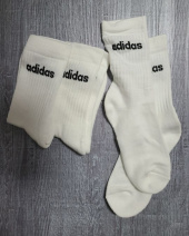 아디다스(ADIDAS) BS 크루삭스 3P - 화이트:블랙 / CF3388 후기