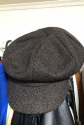 밀리어네어햇(MILLIONAIRE HATS) SPECIAL TWEED WOOL NEWSBOY CAP - BROWN 후기