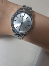 카시오(CASIO) 여성시계 심플 메탈밴드 시계 후기