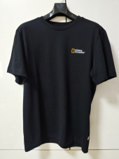 내셔널지오그래픽(NATIONALGEOGRAPHIC) N195UTS910 네오디 스몰 로고 반팔 티셔츠 CARBON BLACK 후기