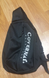 커버낫(COVERNAT) CORDURA AUTHENTIC LOGO SLING BAG BLACK 후기