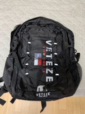 베테제(VETEZE) Big Logo Backpack (beige) 후기