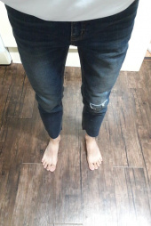 모디파이드(MODIFIED) M#1706 ugly crop cutted jeans 후기