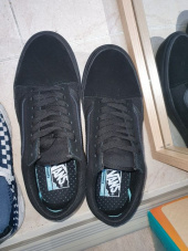 반스(VANS) 컴피쿠시 올드스쿨 - (클래식) 블랙:트루 화이트/VN0A3WMAVNE1 후기