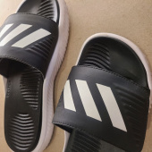 아디다스(ADIDAS) 알파바운스 슬라이드 - 블랙:화이트 / BA8775 후기