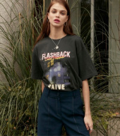 레이브(RAIVE) Vintage Washing Print Tee (2 Color)_VW0SE0950 후기