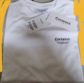 커버낫(COVERNAT) S/S LAYOUT LOGO TEE WHITE 후기