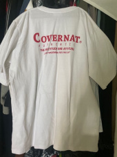 커버낫(COVERNAT) S/S LAYOUT LOGO TEE NEON 후기