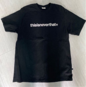 디스이즈네버댓(THISISNEVERTHAT) T-Logo Tee Black (002) 후기