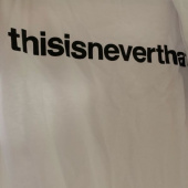 디스이즈네버댓(THISISNEVERTHAT) T-Logo Tee White (002) 후기