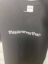 디스이즈네버댓(THISISNEVERTHAT) T-Logo Tee Black (002) 후기