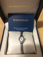 로만손(ROMANSON) 프리미어 여성 메탈 시계 PA4232QL1WA15B 후기