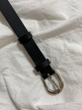 피스워커(PIECE WORKER) Filmy Leather Belt / Black 후기